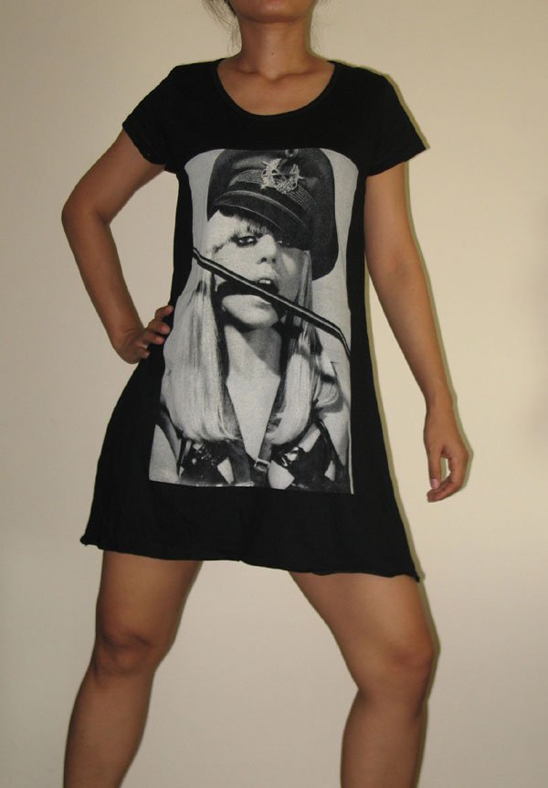 LADY GAGA... Cute Mini Dress or Long Top