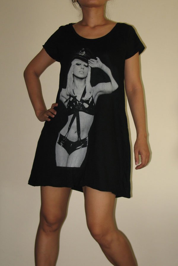 LADY GAGA... Cute Mini Dress or Long Top