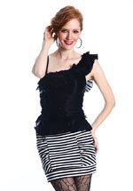 Ruffled Corset (S,M,L)