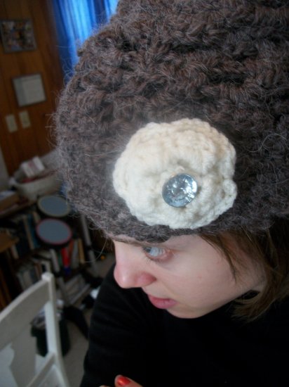 Tam Beret with Flower