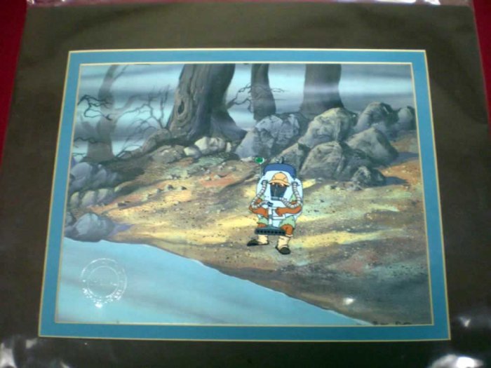 HEAVY METAL THE MOTION PICTURE HAND-PAINTED ORIGINAL PRODUCTION CEL # 1, 9.4 NM