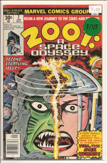 2001, A Space Oddessy # 2, 7.0 FN/VF