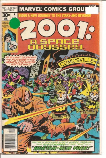 2001, A Space Oddessy # 5, 6.0 FN