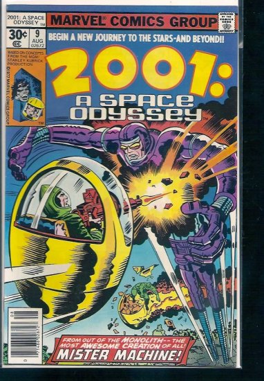 2001: A SPACE ODYSSEY # 9, 8.0 VF