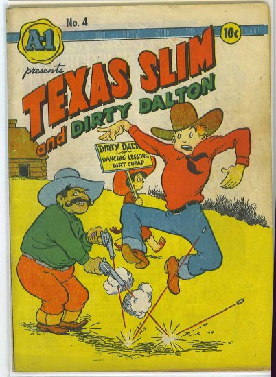 A-1 Comics # 4, 4.0 VG