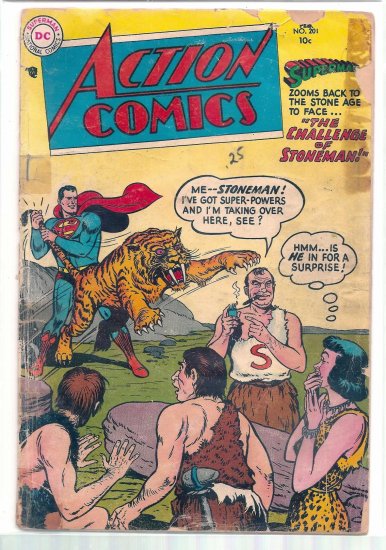 ACTION COMICS # 201, 1.0 FR