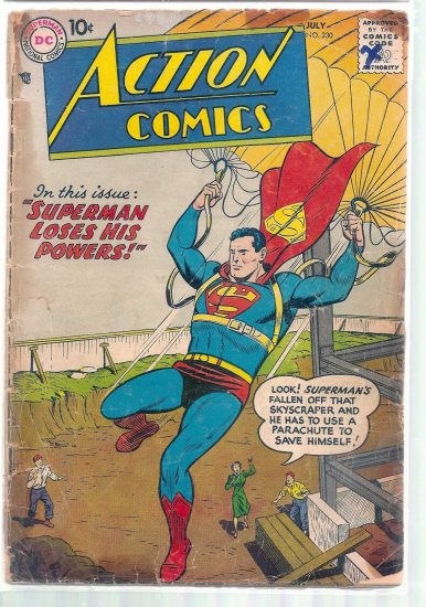 ACTION COMICS # 230, 1.0 FR