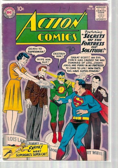 ACTION COMICS # 261, 3.0 GD/VG