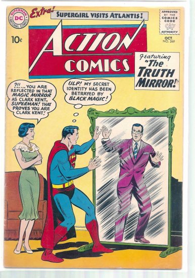 ACTION COMICS # 269, 4.5 VG +