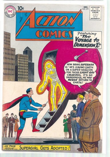 ACTION COMICS # 271, 4.5 VG +