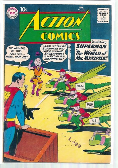 ACTION COMICS # 273, 4.5 VG +