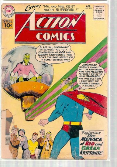 ACTION COMICS # 275, 1.0 FR