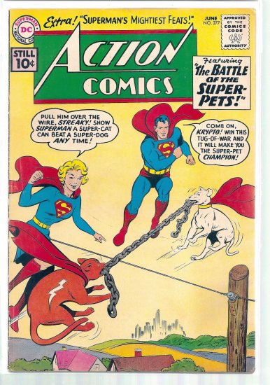 ACTION COMICS # 277, 4.5 VG +