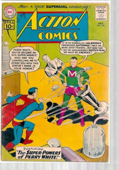 ACTION COMICS # 278, 3.0 GD/VG