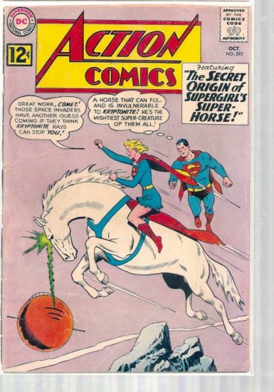 ACTION COMICS # 293, 1.0 FR