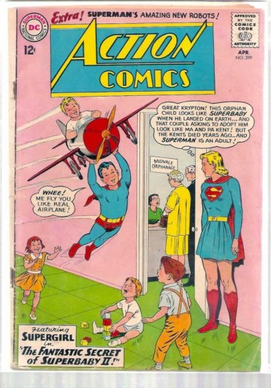 ACTION COMICS # 299, 2.0 GD