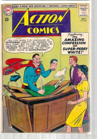 ACTION COMICS # 302, 2.0 GD