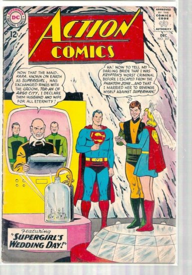 ACTION COMICS # 307, 3.0 GD/VG