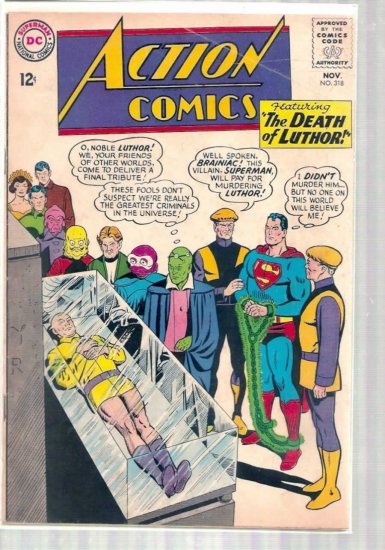 ACTION COMICS # 318, 3.5 VG -