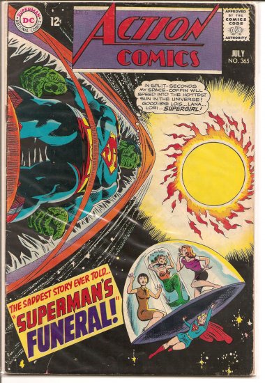 Action Comics # 365, 4.5 VG +