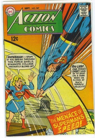Action Comics # 367, 5.5 FN -