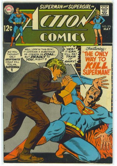 Action Comics # 376, 4.5 VG +