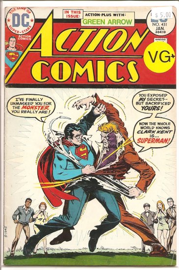 Action Comics # 431, 4.5 VG +