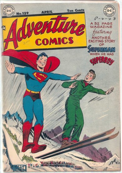 ADVENTURE COMICS # 139, 7.5 VF -