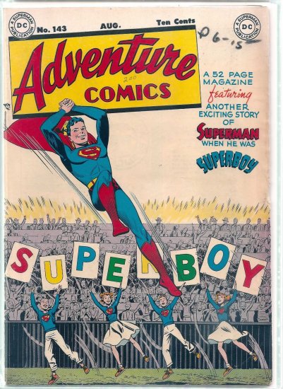 ADVENTURE COMICS # 143, 6.5 FN +