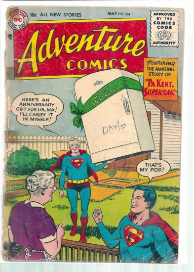 ADVENTURE COMICS # 224, 1.0 FR