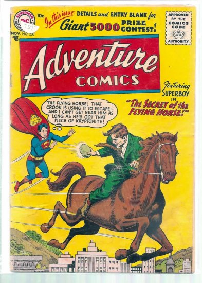 ADVENTURE COMICS # 230, 2.5 GD +