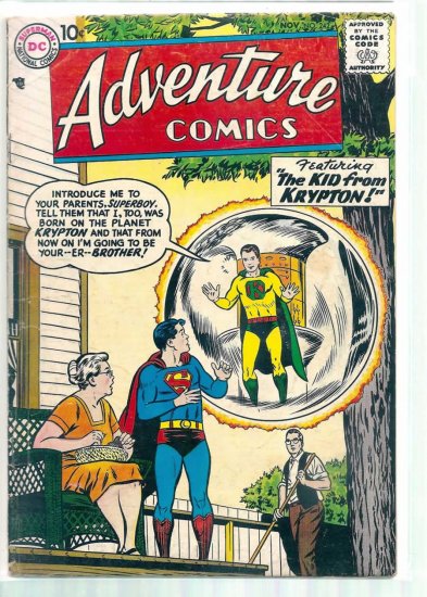 ADVENTURE COMICS # 242, 4.0 VG