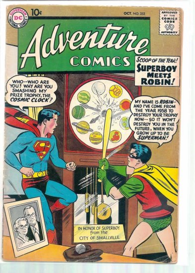 ADVENTURE COMICS # 253, 3.5 VG -