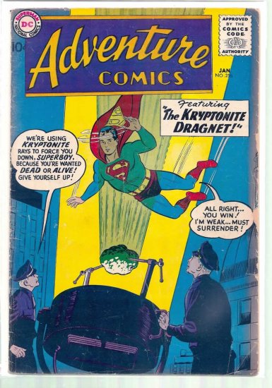 ADVENTURE COMICS # 256, 4.0 VG