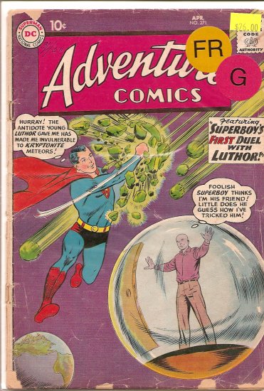 Adventure Comics # 271, 1.5 FR/GD