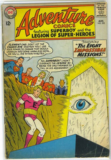 Adventure Comics # 323, 3.0 GD/VG