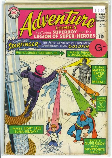 Adventure Comics # 335, 1.8 GD -