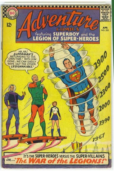 Adventure Comics # 355, 4.5 VG +