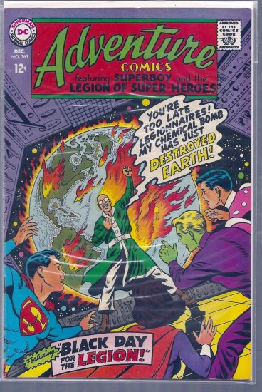 Adventure Comics # 363, 6.0 FN