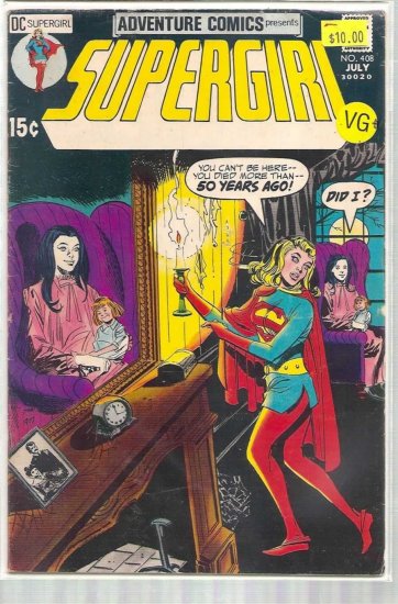 ADVENTURE COMICS # 408, 4.5 VG +