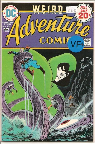 Adventure Comics # 436, 8.5 VF +