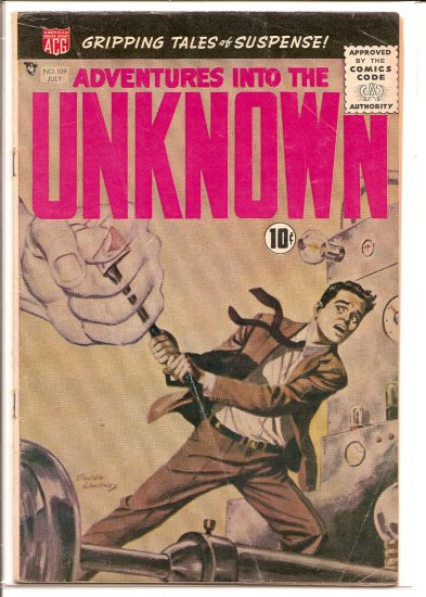 ADVENTURES INTO THE UNKNOWN # 109, 3.5 VG -