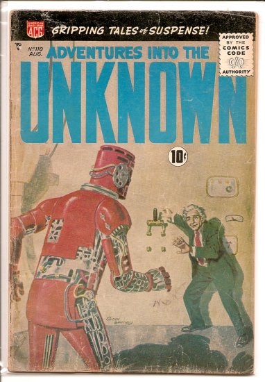 ADVENTURES INTO THE UNKNOWN # 110, 2.0 GD