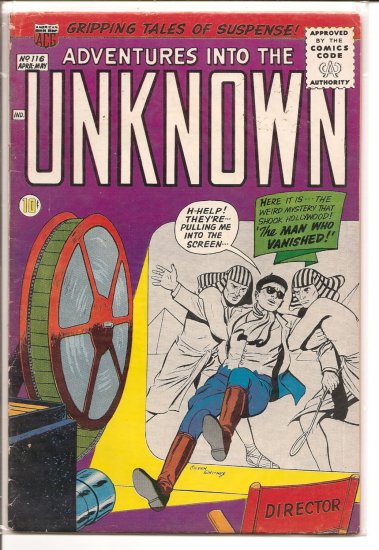 ADVENTURES INTO THE UNKNOWN # 116, 2.0 GD