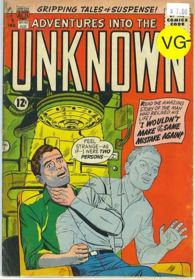 Adventures Into The Unknown # 142, 3.5 VG -
