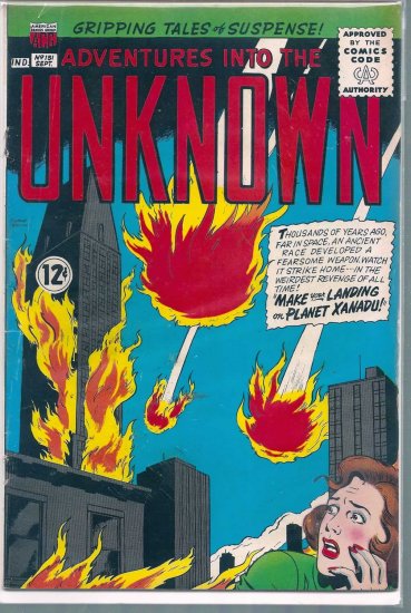 ADVENTURES INTO THE UNKNOWN # 151, 4.0 VG
