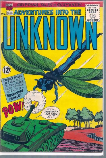 ADVENTURES INTO THE UNKNOWN # 152, 4.5 VG +