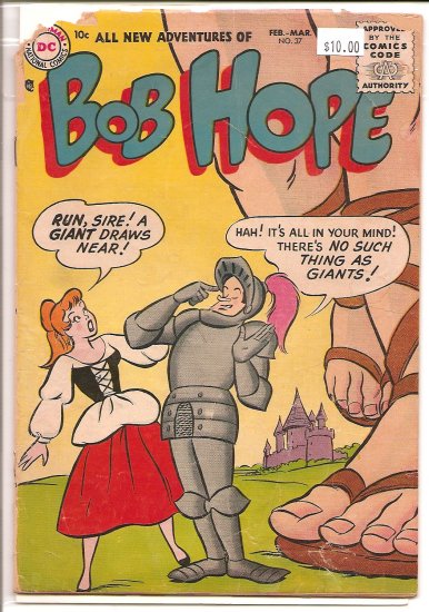 Adventures of Bob Hope # 37, 1.0 FR