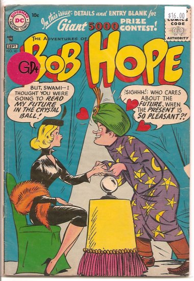 Adventures of Bob Hope # 40, 2.5 GD +