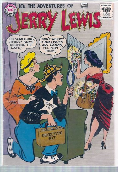 ADVENTURES OF JERRY LEWIS # 52, 4.0 VG